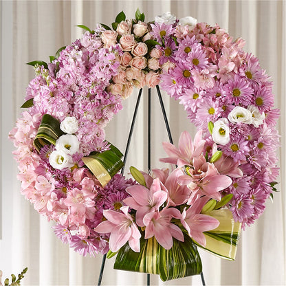 Gift of Warmth Wreath – M & A FLOWERS AND EVENTS, South Gate CA