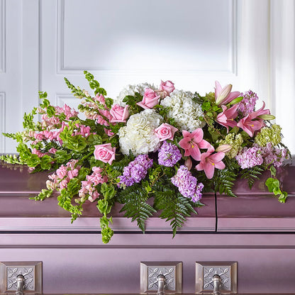 Life's Gratitude Casket Spray – M & A FLOWERS AND EVENTS, South Gate CA