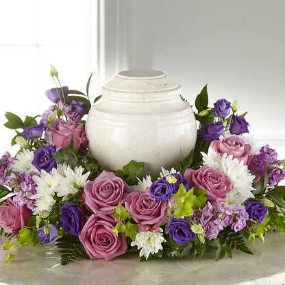 Blooming Sympathy Cremation Adornment – M & A FLOWERS AND EVENTS, South Gate CA