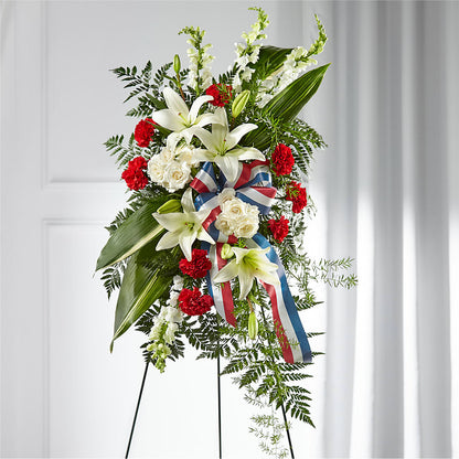 Stars of Life Standing Spray – M & A FLOWERS AND EVENTS, South Gate CA