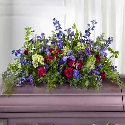 Always Treasured Casket Spray – M & A FLOWERS AND EVENTS, South Gate CA