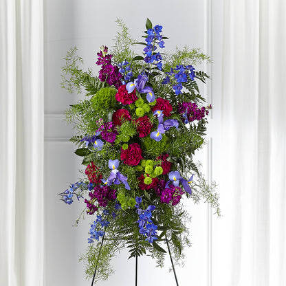 Heavenly Skies Standing Spray – M & A FLOWERS AND EVENTS, South Gate CA