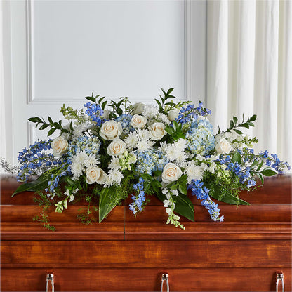 Timeless Essence Casket Spray – M & A FLOWERS AND EVENTS, South Gate CA