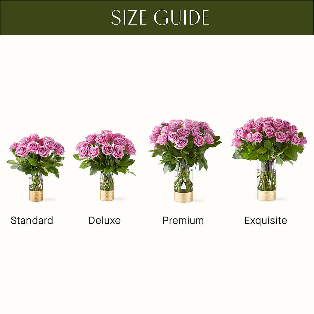 Secret Admirer Lavender Rose Bouquet – M & A FLOWERS AND EVENTS, South Gate CA