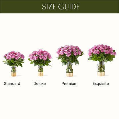 Secret Admirer Lavender Rose Bouquet – M & A FLOWERS AND EVENTS, South Gate CA