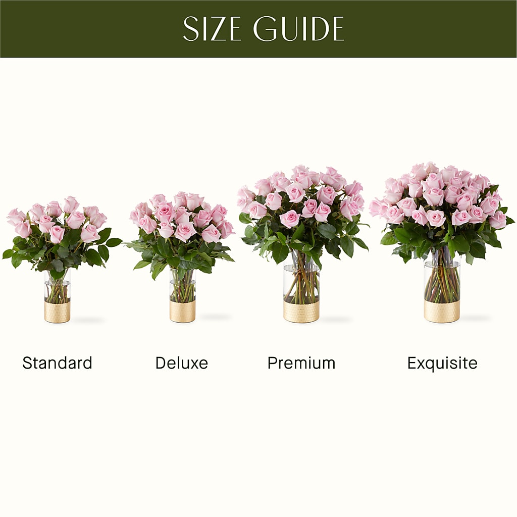 Picture Perfect Pink Rose Bouquet – M & A FLOWERS AND EVENTS, South Gate CA