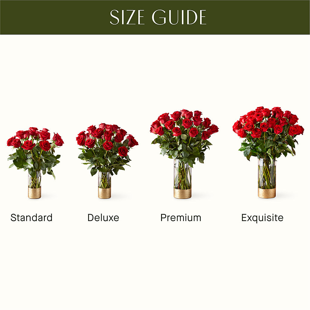 Classic Love Red Rose Bouquet – M & A FLOWERS AND EVENTS, South Gate CA