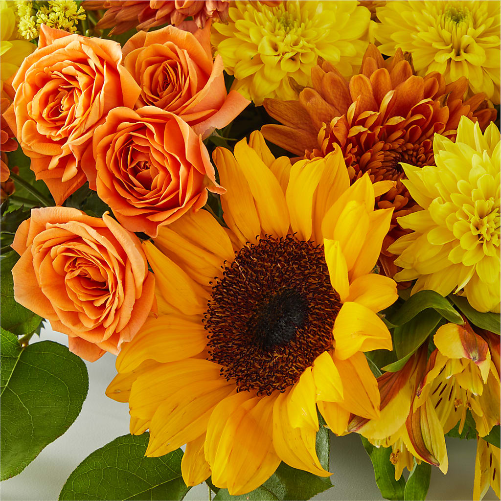 Autumn Harmony Centerpiece – M & A FLOWERS AND EVENTS, South Gate CA