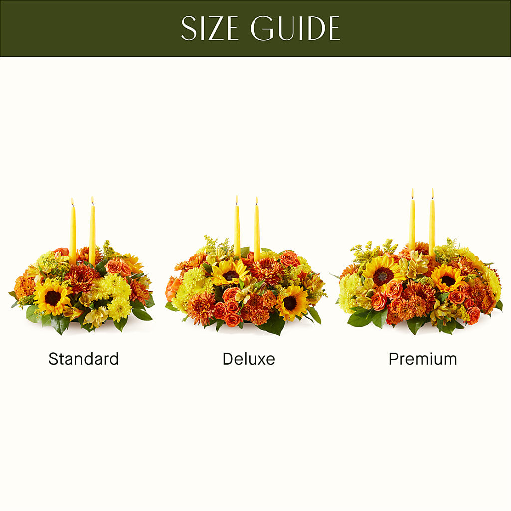Autumn Harmony Centerpiece – M & A FLOWERS AND EVENTS, South Gate CA