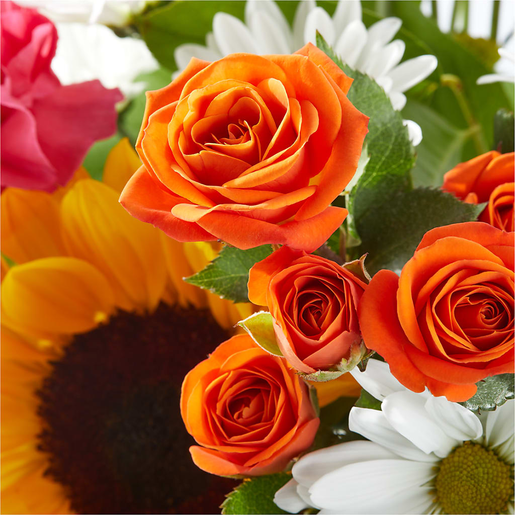 Sun-drenched Blooms Bouquet – M & A FLOWERS AND EVENTS, South Gate CA