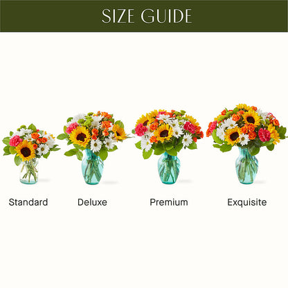Sun-drenched Blooms Bouquet – M & A FLOWERS AND EVENTS, South Gate CA