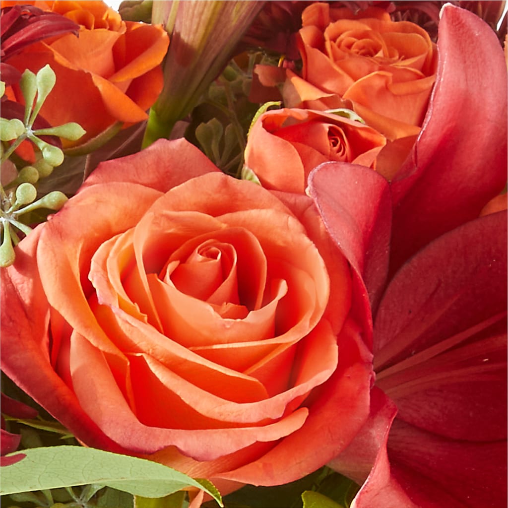 Crimson Leaves Bouquet – M & A FLOWERS AND EVENTS, South Gate CA