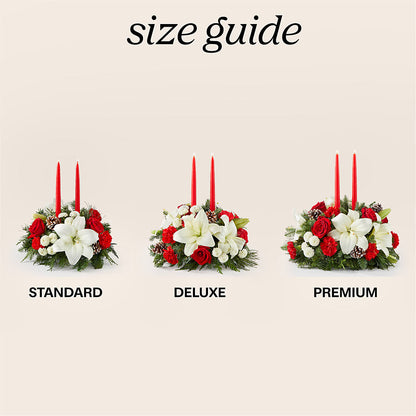 Seasonal Festivities Centerpiece – M & A FLOWERS AND EVENTS, South Gate CA