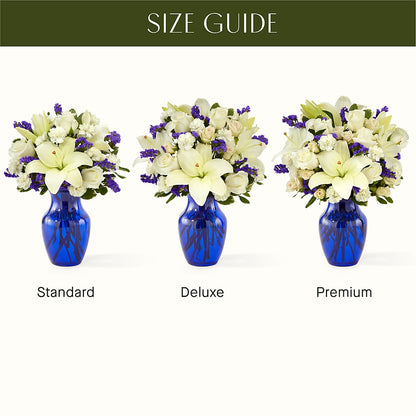 Sapphire Rush Bouquet – M & A FLOWERS AND EVENTS, South Gate CA