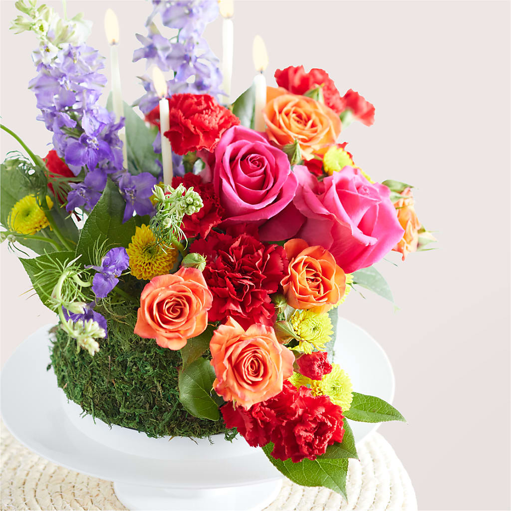 Best Year Yet Floral Cake – M & A FLOWERS AND EVENTS, South Gate CA