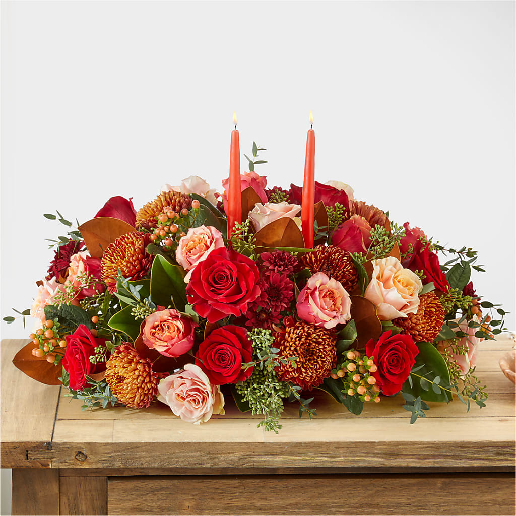 Gather Near Centerpiece – M & A FLOWERS AND EVENTS, South Gate CA