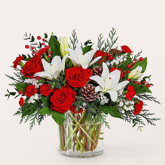 Best in Snow Bouquet – M & A FLOWERS AND EVENTS, South Gate CA
