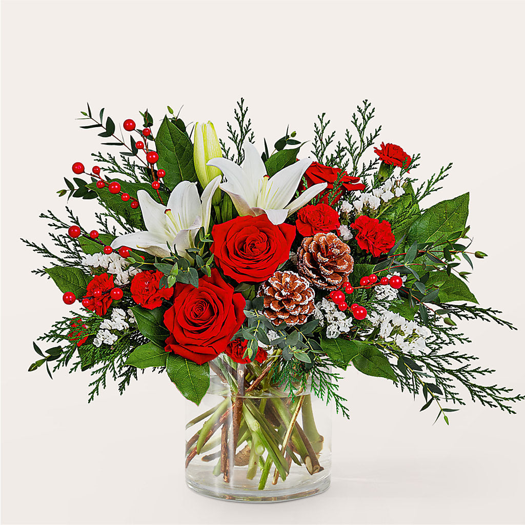 Best in Snow Bouquet – M & A FLOWERS AND EVENTS, South Gate CA