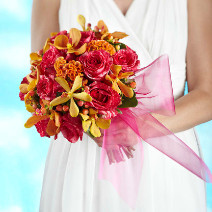 Brilliant Shades of Love Bouquet – M & A FLOWERS AND EVENTS, South Gate CA