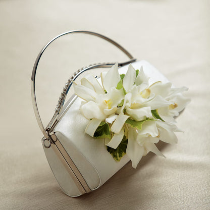 White Purse Decor – M & A FLOWERS AND EVENTS, South Gate CA