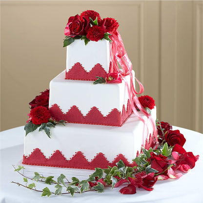 Forever Happiness Cake Decor – M & A FLOWERS AND EVENTS, South Gate CA